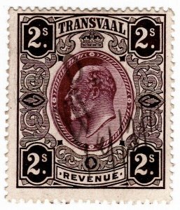 (I.B) Transvaal Revenue : Duty Stamp 2/-