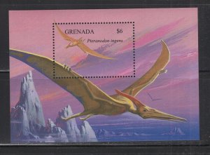 Grenada #2315  (1994 Pteranodon Dinosaurs sheet) VFMNH CV $5.25