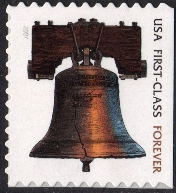SC#4126 (41¢) Liberty Bell Booklet Single: (2007) SA