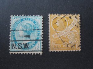 Australia NSW 1899 Sc 102,106 FU