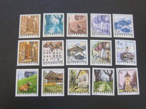 Austria 2002 Sc 1862-80 MNH