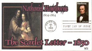 #2047 Nathaniel Hawthorne WII FDC