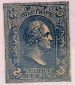 Scott #79-E8a - 3c Blue - Loewenberg Decalcomania