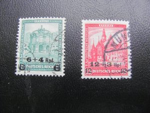 GERMANY 1931 USED  B42-3  OVERPRINT 28 EUROS  (124)