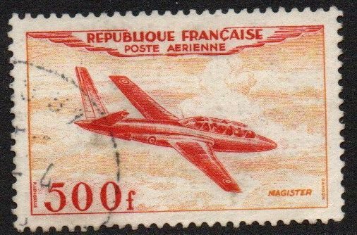 France Sc #C31 Used; Mi #989