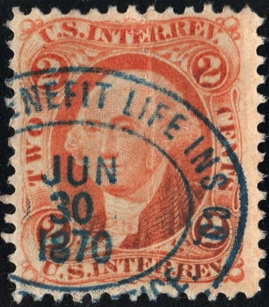 R15c 2¢ Revenue: Internal Revenue (1862) Used/CDS