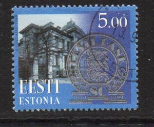 Estonia Sc 361 1999 Bank of estonia 80 yrs stamp used