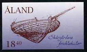 Booklet - Aland Islands 1995 Cargo Sailing Ships 18m40 bo...