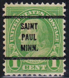 Precancel - Saint Paul, MN PSS 632-63 - Bureau Issue