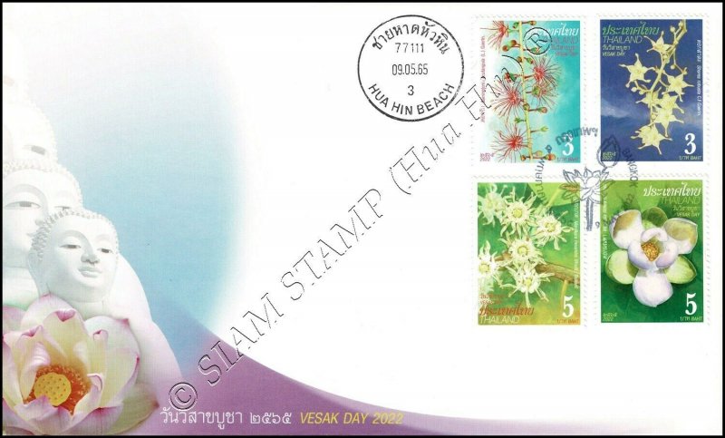 Visakhapuja Day 2022: Flowers in Buddha´s Biography (II) -FDC(I)-IT- 