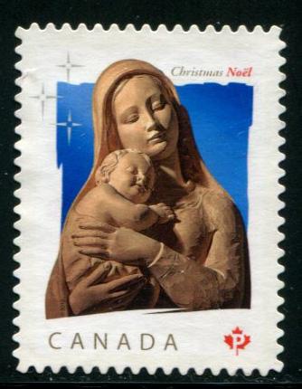 2412 Canada \P\ Madonna & Child SA, used