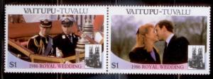 Tuvalu Vaitupu 1986 Royal Wedding MNH-OG L384