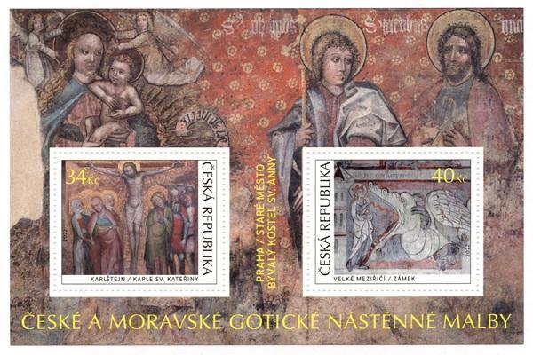 Stamps of Czech ( Pre order) 2022 - Works of Art on Postage Stamps: Czech gothic