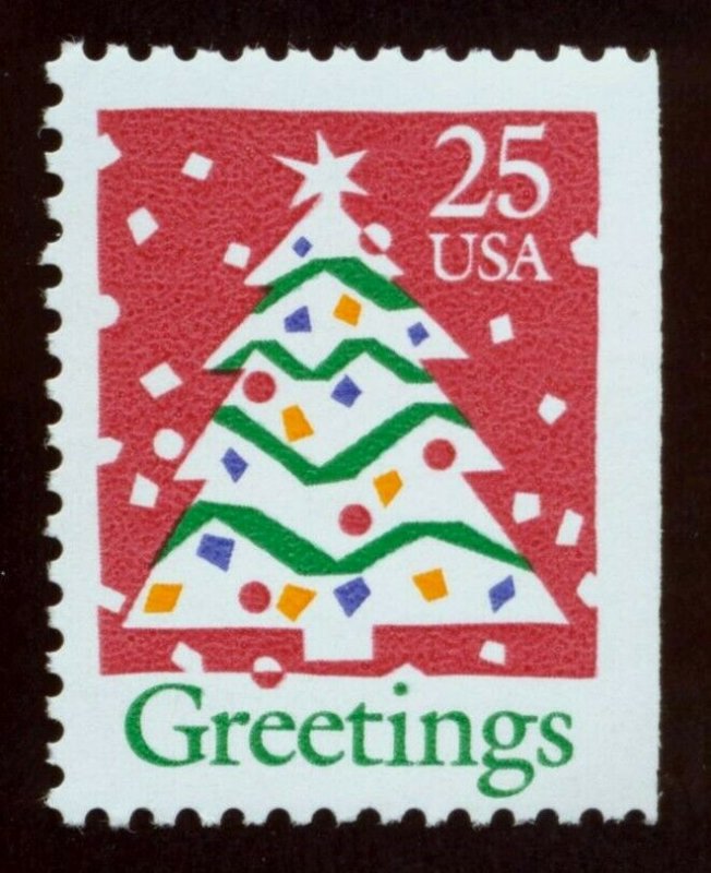 #2514-2516 25c Christmas 1990, Mint **ANY 5=FREE SHIPPING**