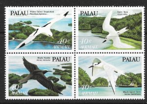 PALAU SG52/5 1984 BIRDS SET MNH