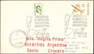 1975 ARGENTINA ANTARCTIC AND SHIP CACHETS