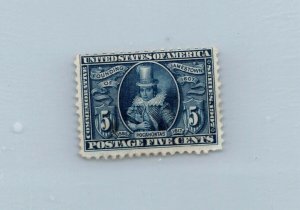 GOLDPATH US STAMP SC# 330 UNUSED AVERAGE FINE, NO GUM CAT $130 _SBH_02