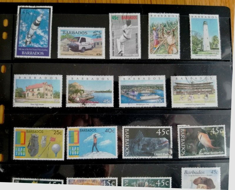 Small Collection of Barbados Stamps (Mid18)