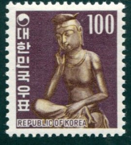 Korea South 1969 SG795 100w Seated Buddha MNH