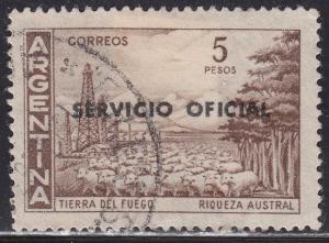 Argentina O127  Tierra del Fuego 1961