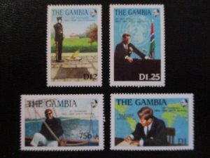 Americana -  Gambia #763-66 Mint Never Hinged - WDWPhilatelic (11/22)