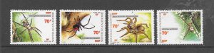 NEW CALEDONIA #813-16 SPIDERS MNH