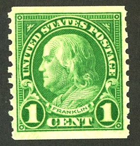U.S. #597 MINT OG NH