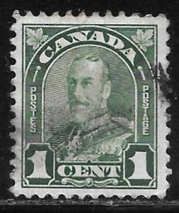 Canada 163b: 1c George V, Arch issue, used, F-VF