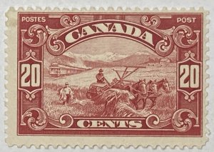 CANADA 1928-29 #157 George V 'Scroll' Issue (Harvesting Wheat) - MN...