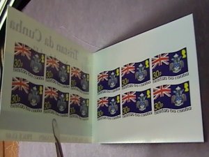 TRISTAN da CUNHA # 751a-MINT/NEVER HINGED----COMPLETE BOOKLET----2004