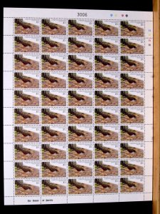 CHRISTMAS ISLAND- SCOTT# 122 - PANE 50 - MNH - CAT VAL $32.50