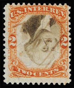 U.S. REV. THIRD ISSUE R135b  Used (ID # 119346)