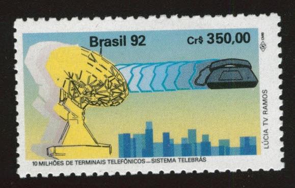 Brazil Scott 2362 MH* 1992 stamp 