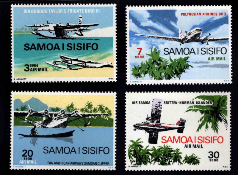 Samoa i Sisifo Scott  C3-C6 MNH** Air Mail set