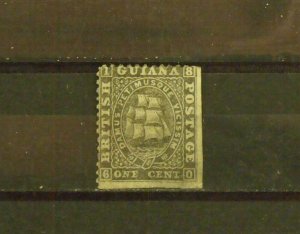 16502   BRITISH GUIANA   Used # 33A                         CV$ 55.00