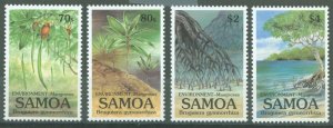 Samoa (Western Samoa) #952-955  Single (Complete Set)