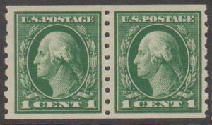 U.S. Scott #412 Washington Stamp - Mint Pair