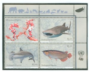 United Nations #1100a Mint (NH) Multiple