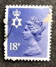 Great Britain No. Ireland NIMH32 Used,  Some damage