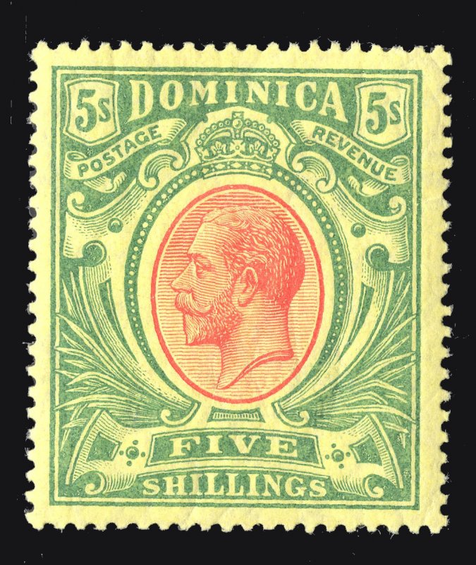 MOMEN: DOMINICA SG #54 1914 MINT OG NH £60++ LOT #67023* 