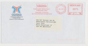 Meter cover Netherlands 1990 KNGB - Royal Dutch Gymnastics Association - Beekber