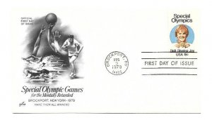 1788 Special Olympcs, ArtCraft,  FDC