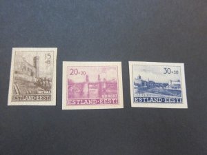 Estonia 1941 Sc NB1-2 imperf MNH