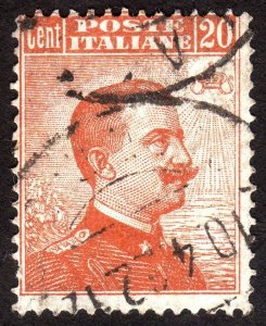 1917, Italy 20c, Used, Sc 113