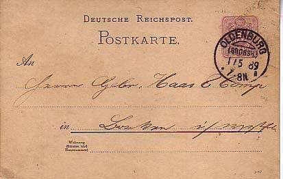 Germany, Government Postal Card