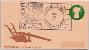 US SPECIAL EVENT COVER THE WOMAN'S CLUB OF FAYETTEVILLE N.C. EXPO '77