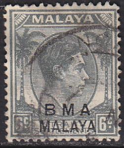 Malaysia BMA 260 King George VI O/P 1945