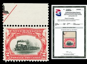 Scott 295 1901 2c Pan-American Issue Mint Graded XF 90 NH with PSE & PF CERTS