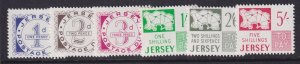 Great Britain - Jersey, Scott J1-J6, MNH