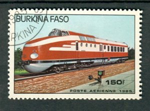 Burkina Faso (Upper Volta) #736 Train used single